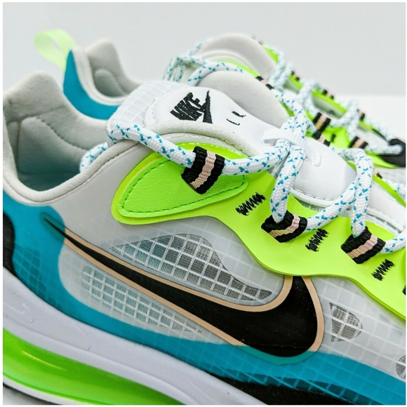 Nike Air Max 270 React SE Men's Size 10: Aqua Black Green CT1265-300 - Picture 9 of 13